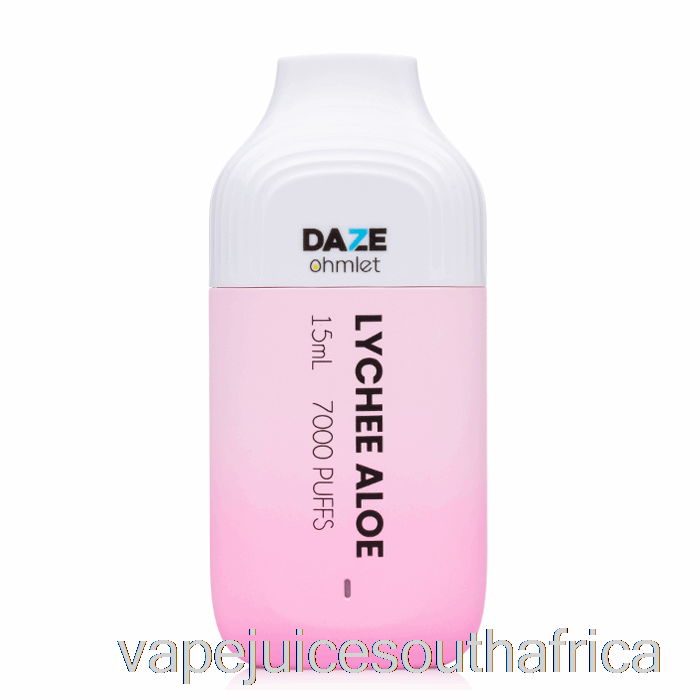 Vape Juice South Africa 7 Daze Ohmlet 7000 Disposable Lychee Aloe